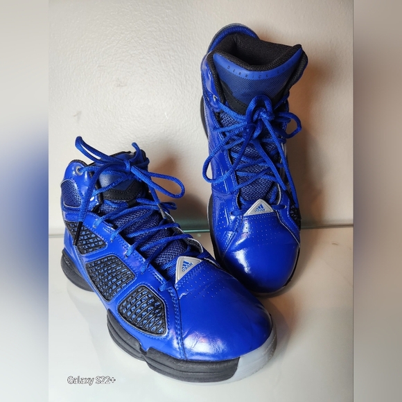 ADIDAS ADIZERO  ROSE 1.5 RESTOMOD TOYAL BLUE /BLACK MEN'S TENIS  SIZE    10.5. - Picture 1 of 12